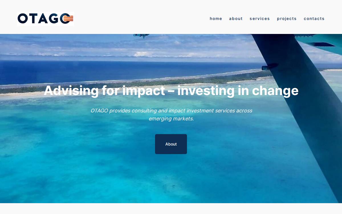 Otago Global website preview