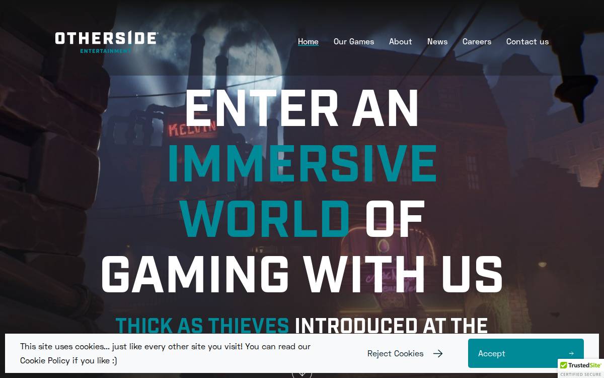 Otherside E website preview