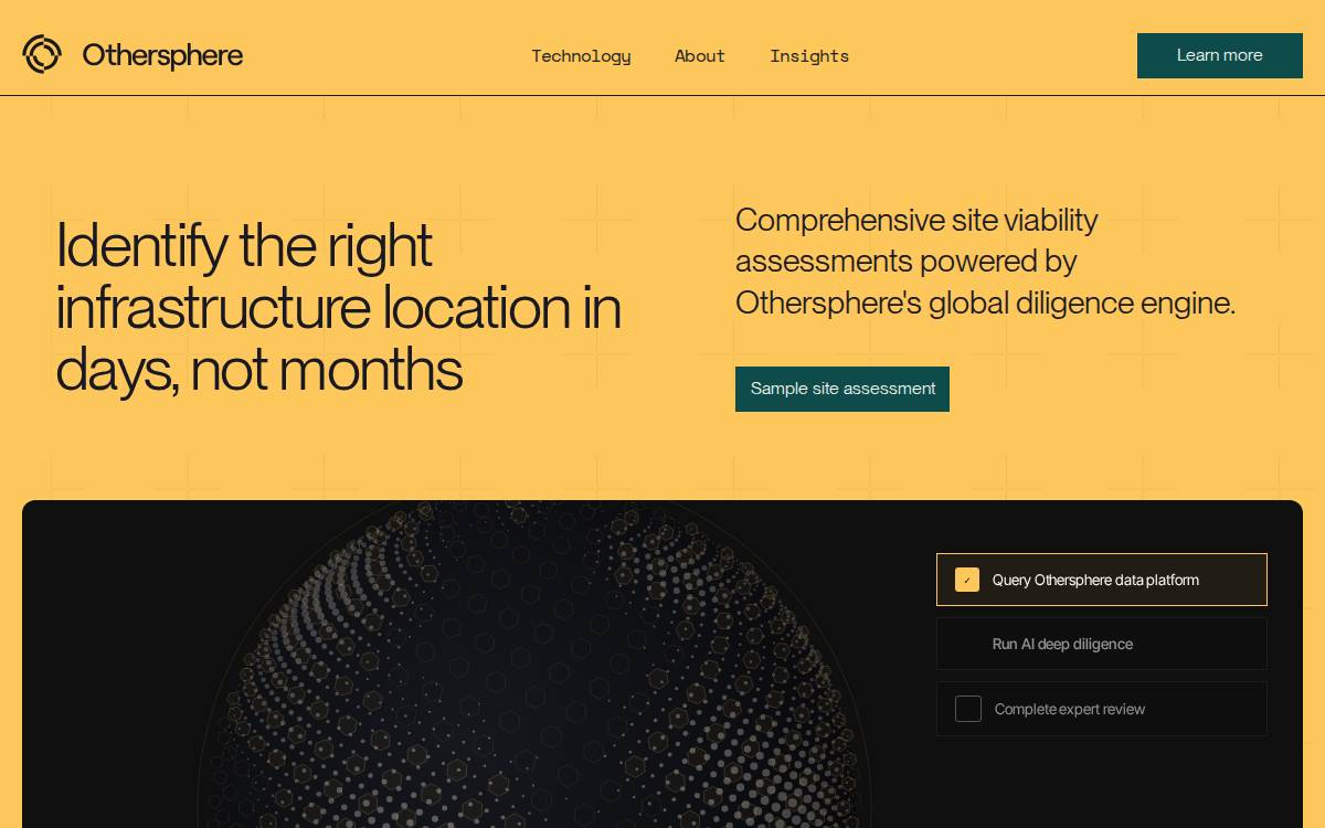 Othersphere website preview