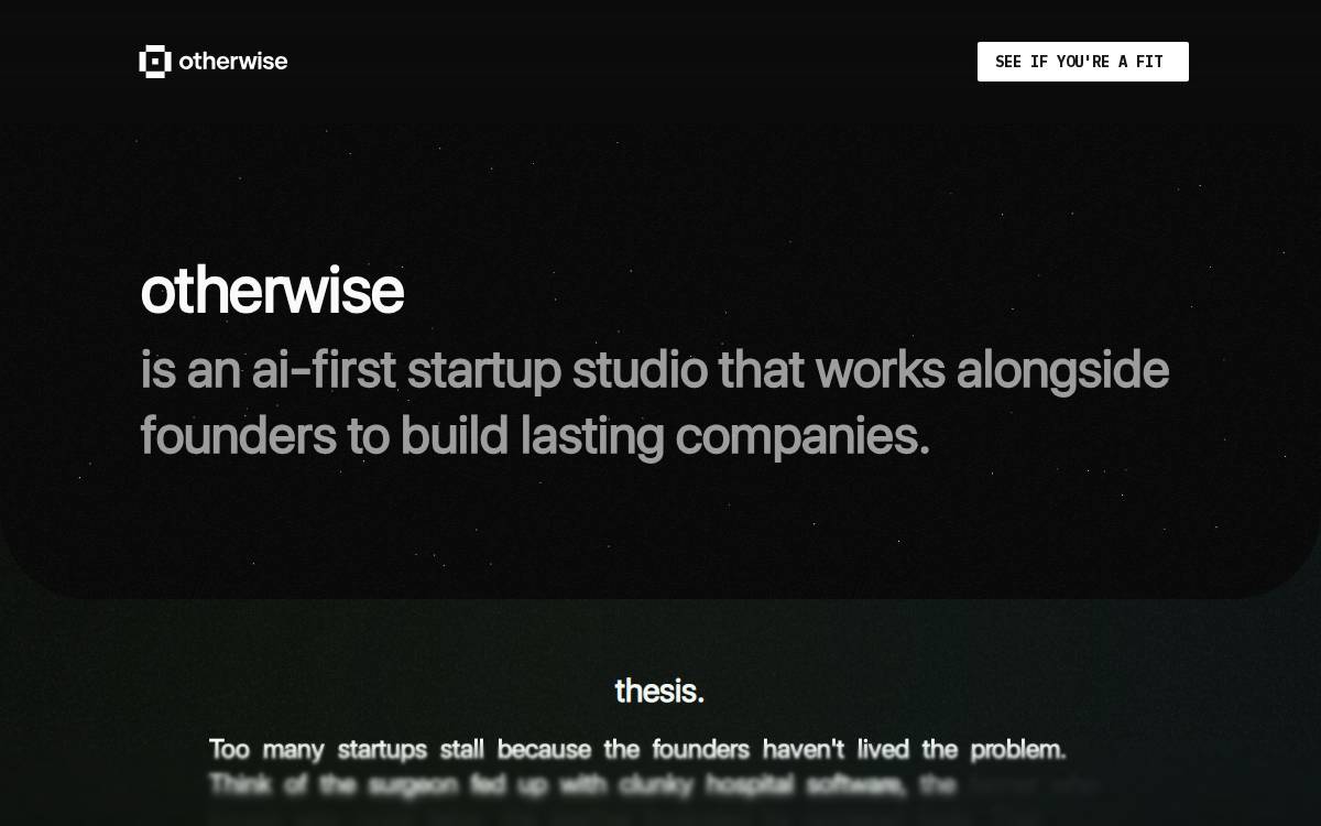 Otherwise website preview