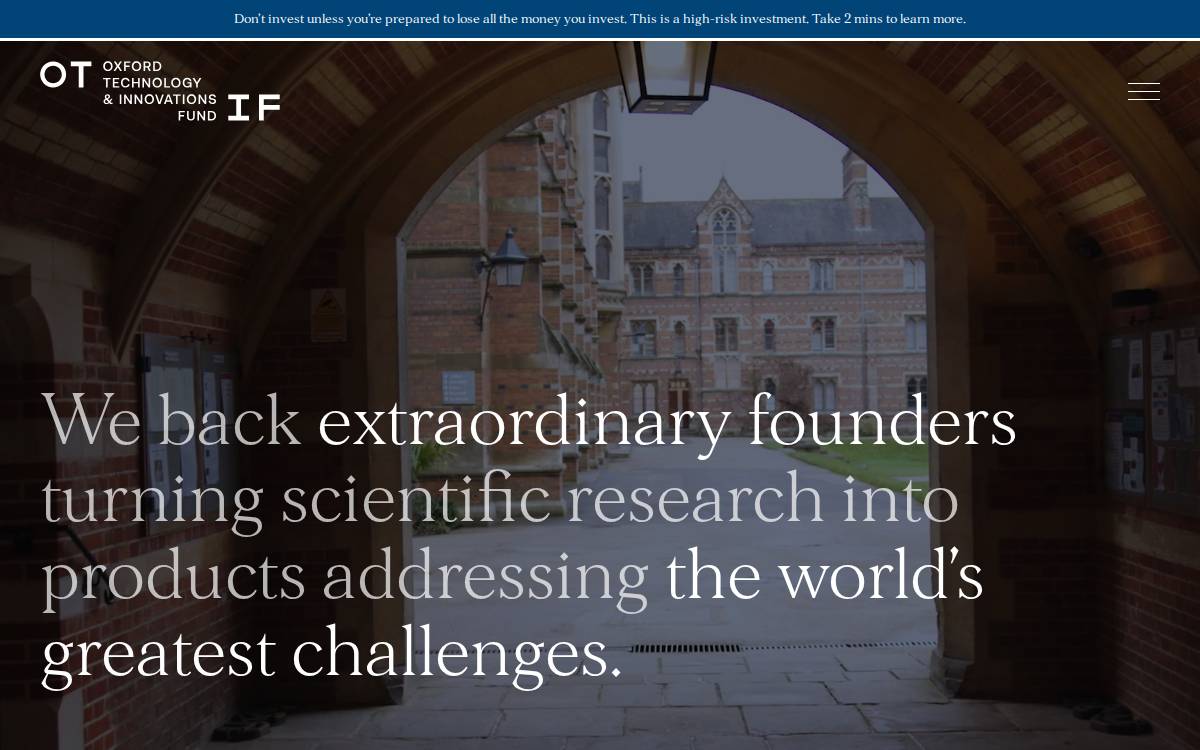 Otif website preview