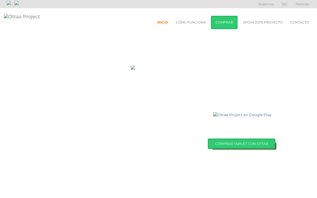 OTTAA PROJECT website preview