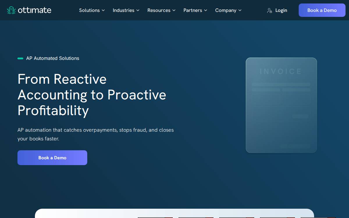 Ottimate website preview