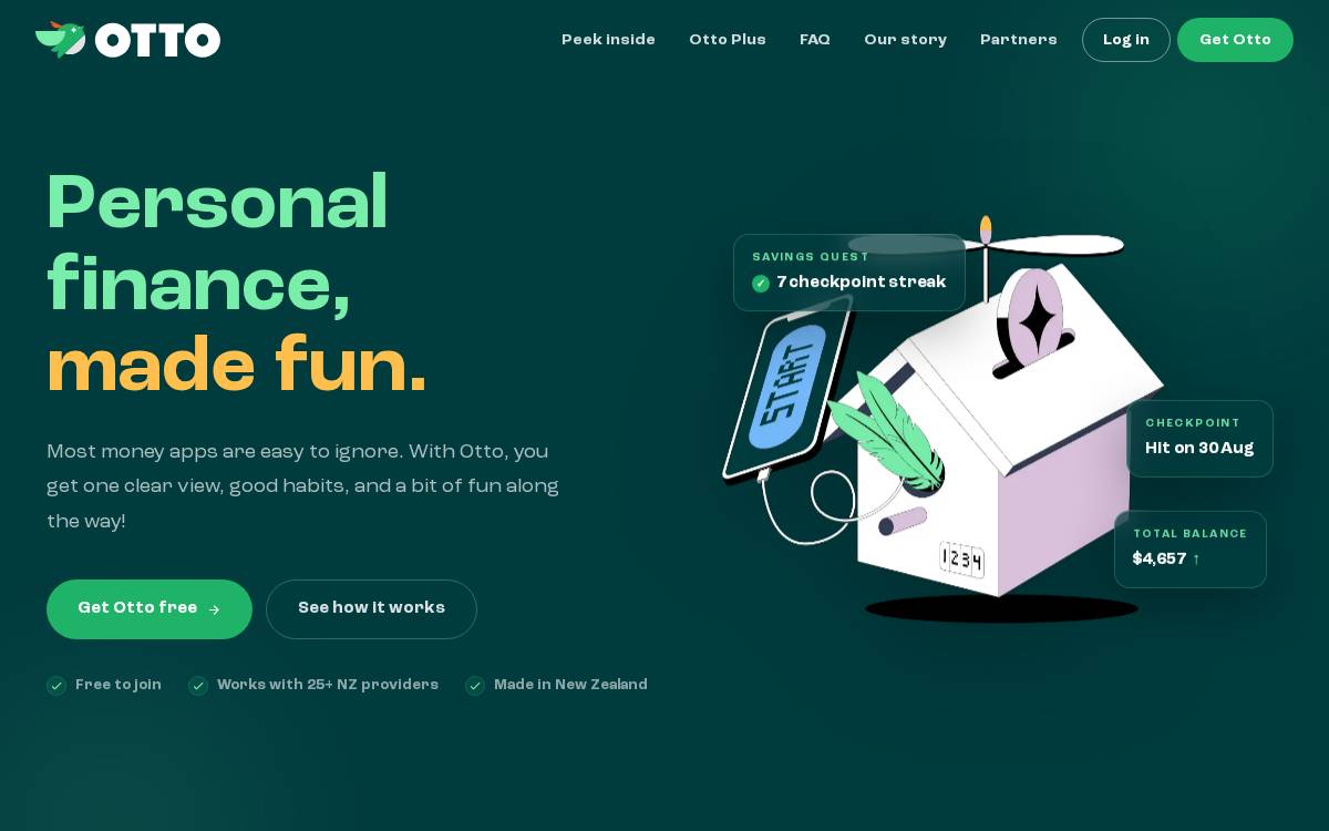 Otto website preview