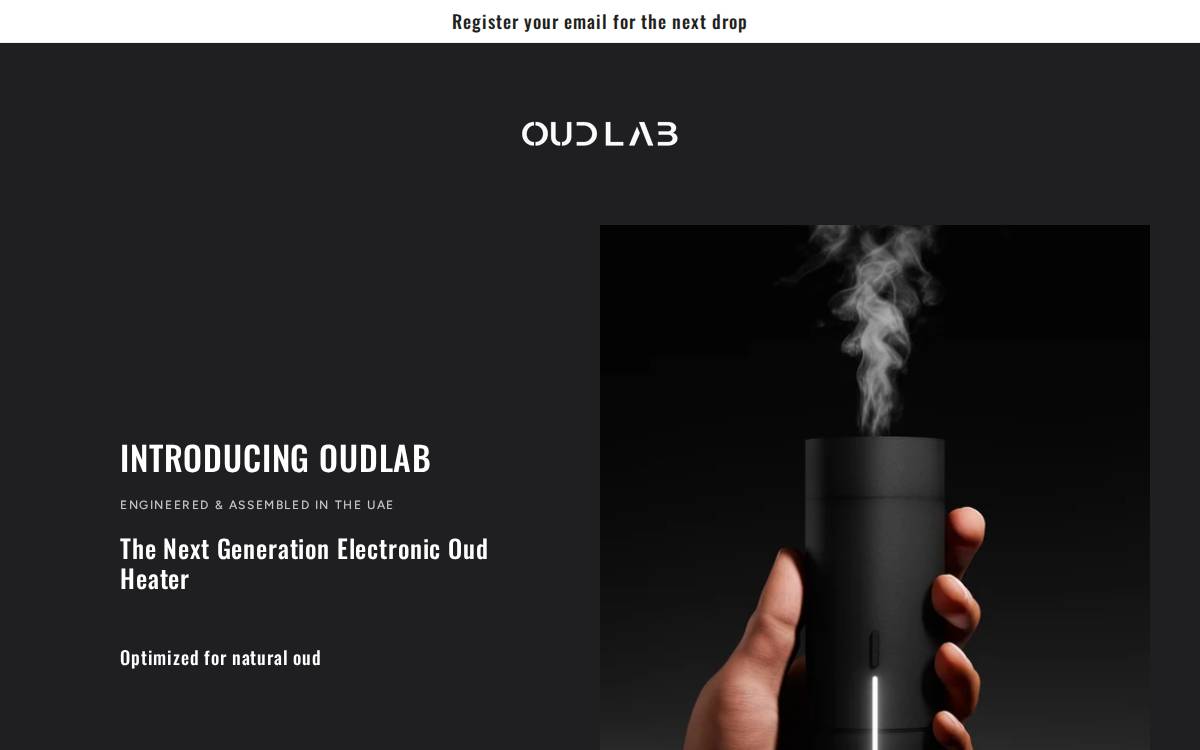 OUDLAB website preview
