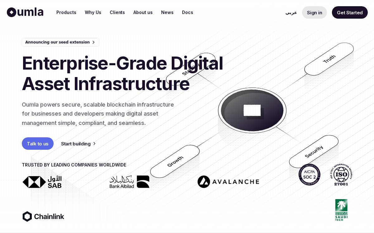 Oumla Ltd website preview