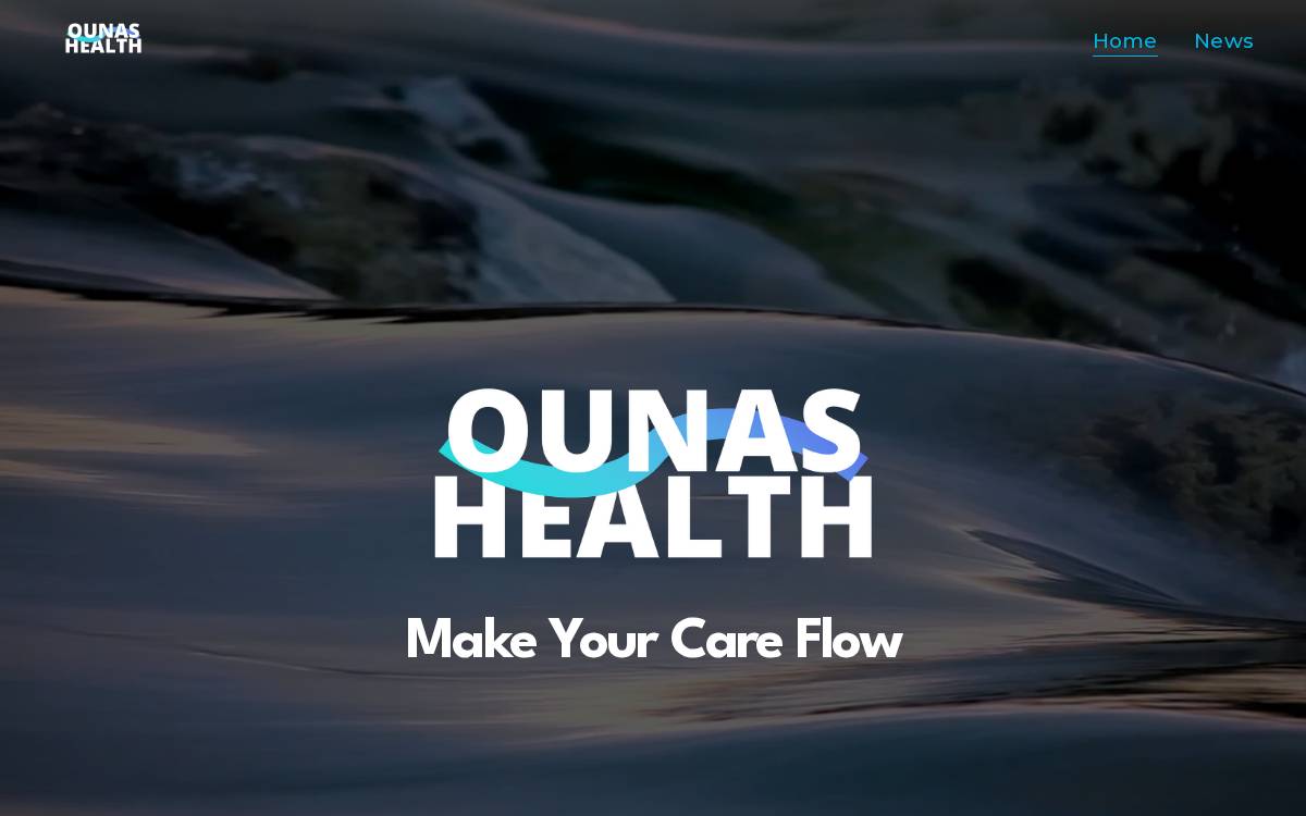 Ounas Health website preview
