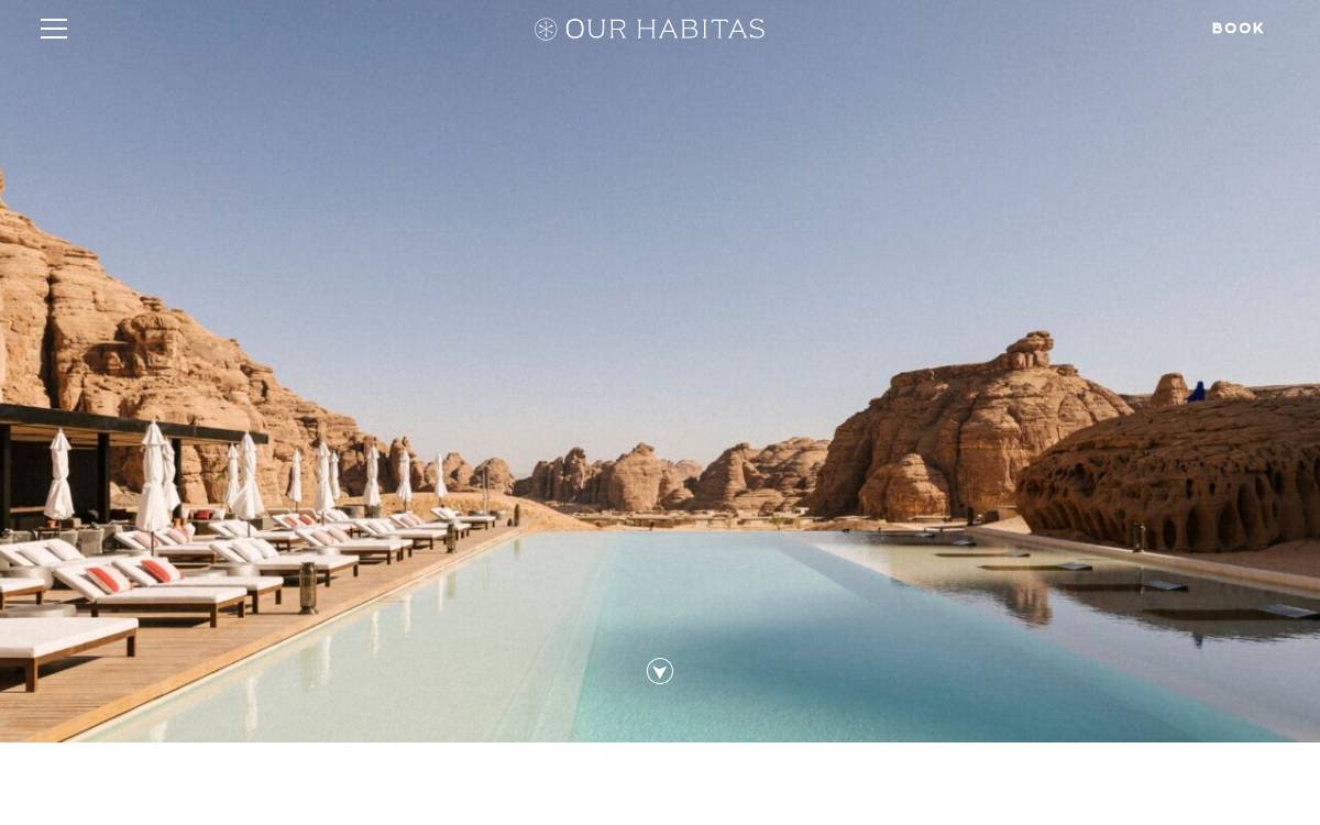 OUR HABITAS website preview