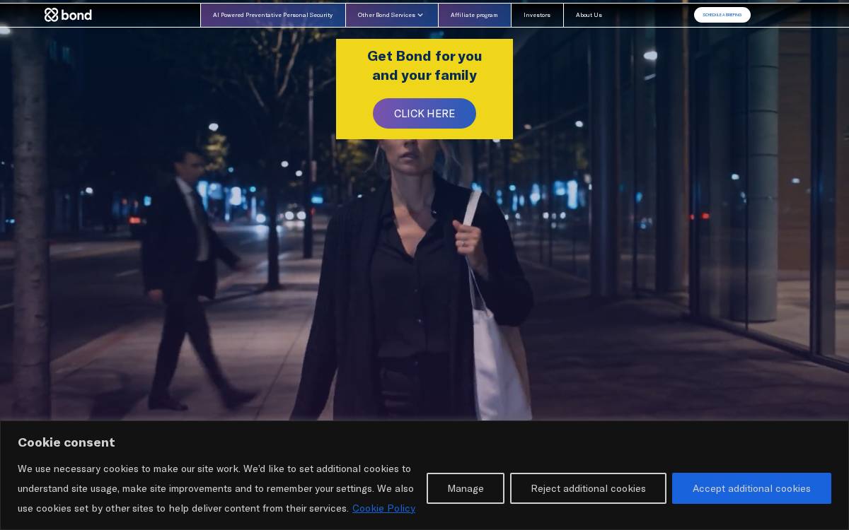 Ourbond website preview
