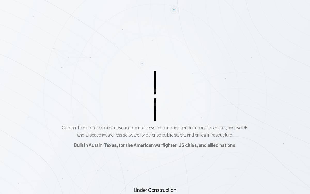 Oureon website preview