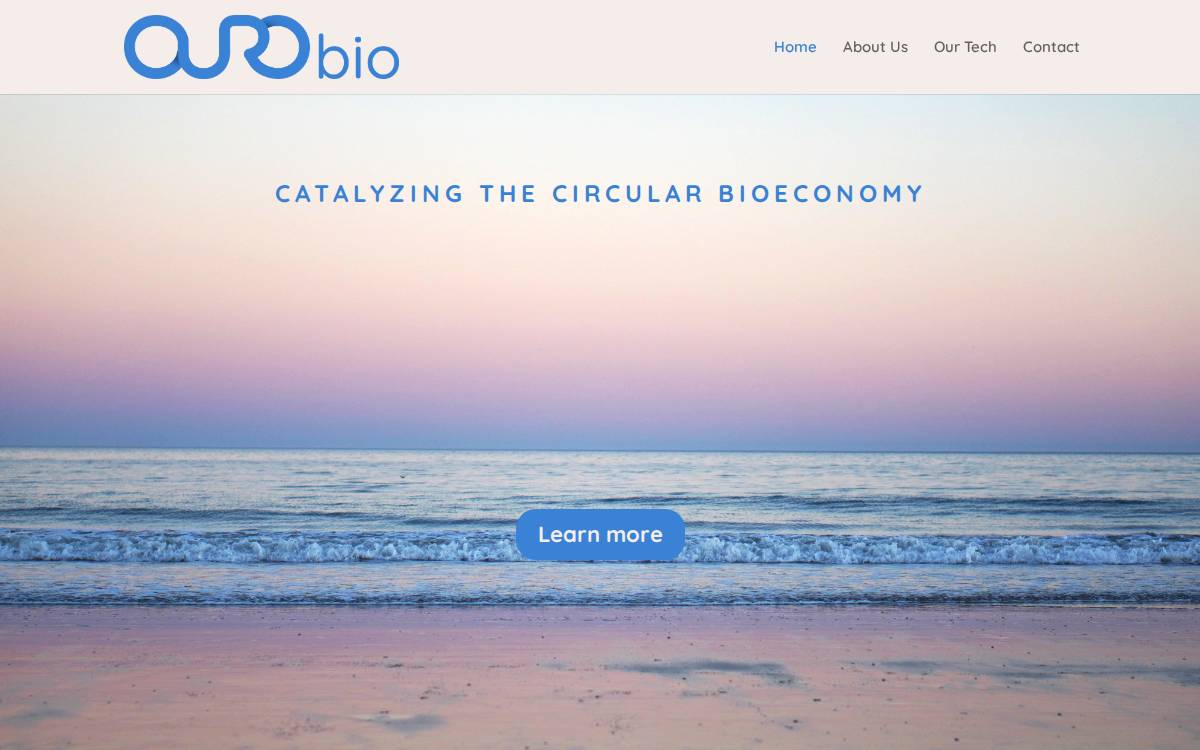 Ourobio website preview
