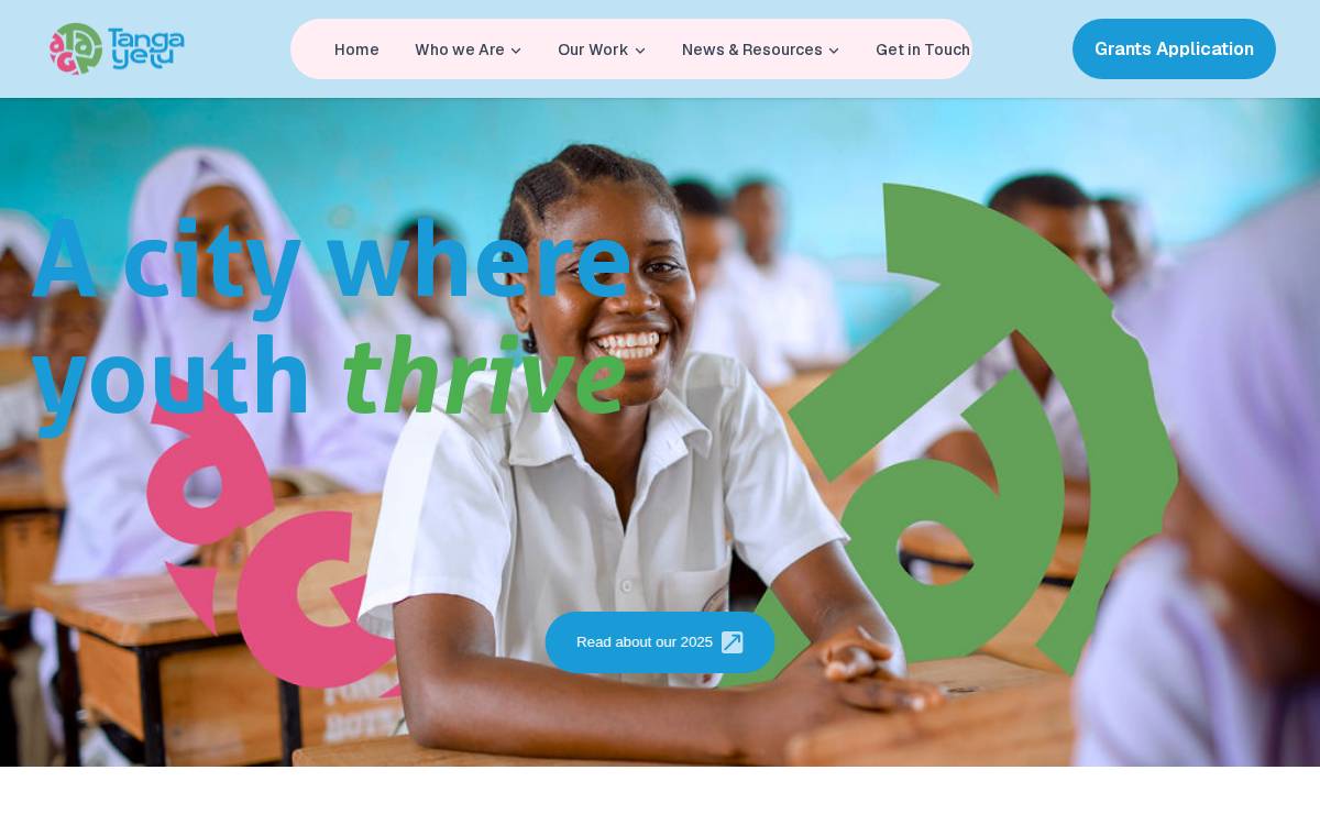 OurTanga website preview