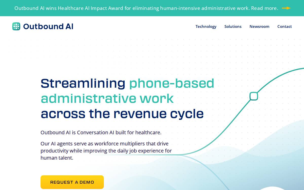 Outbound AI website preview