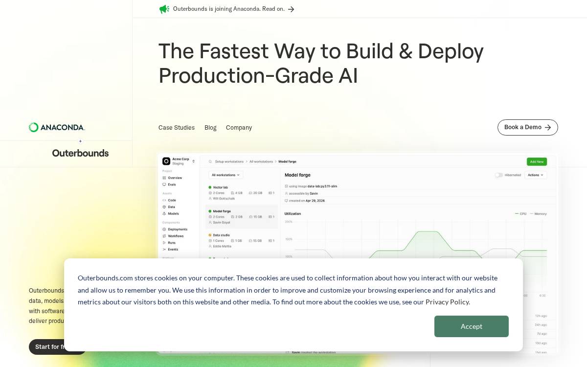 Outerbounds website preview
