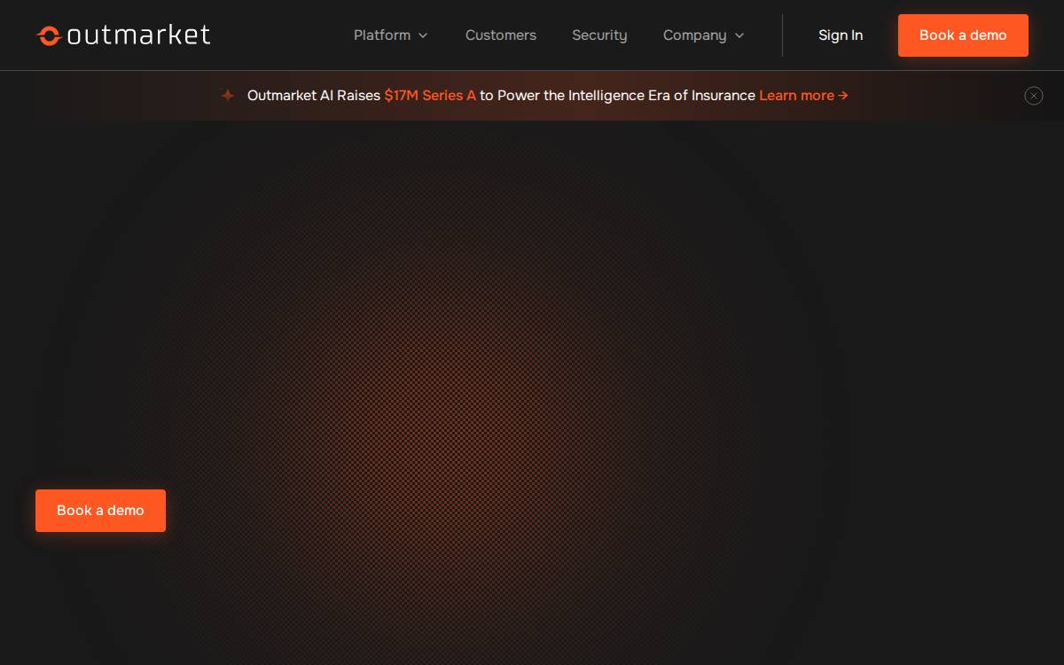 Outmarket website preview
