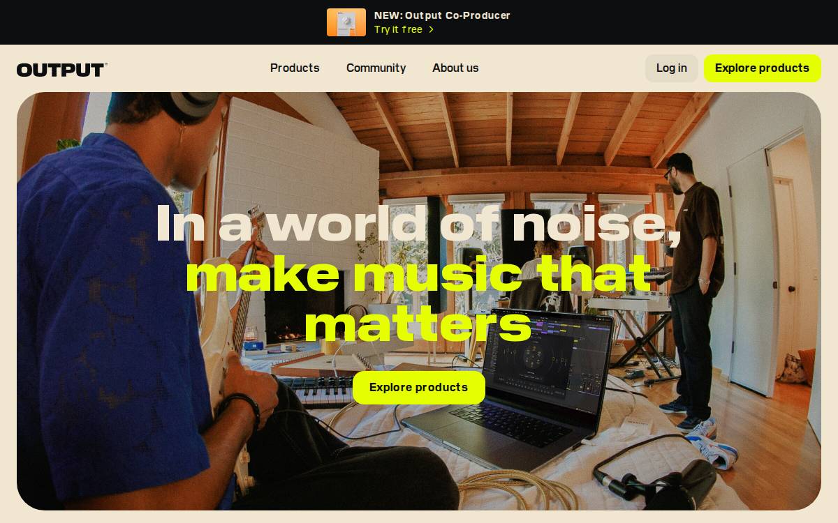 Output website preview