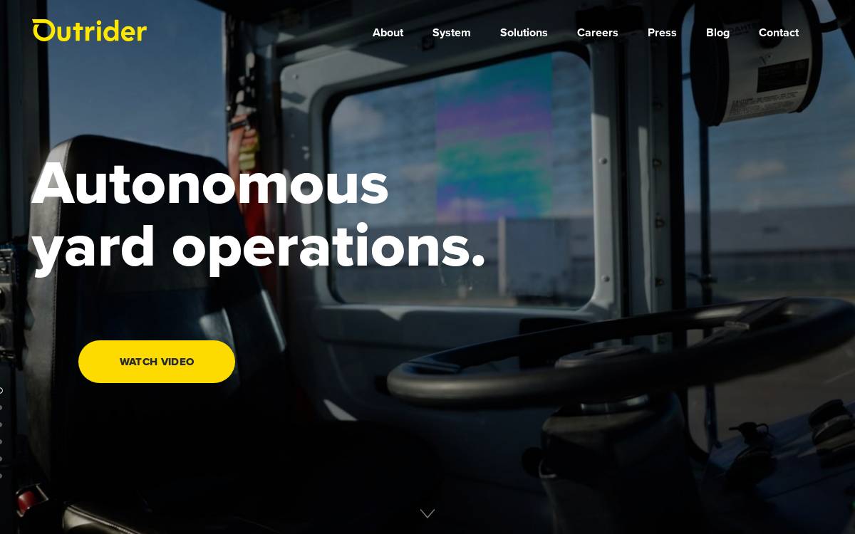 Outrider website preview