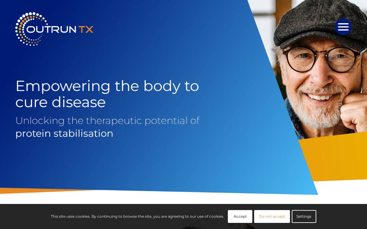 Outrun Therapeutics website preview