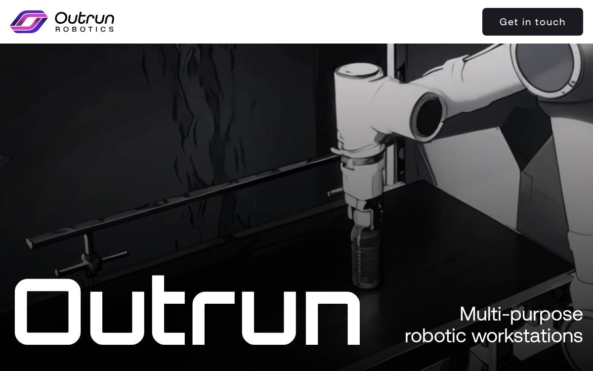 Outrun website preview