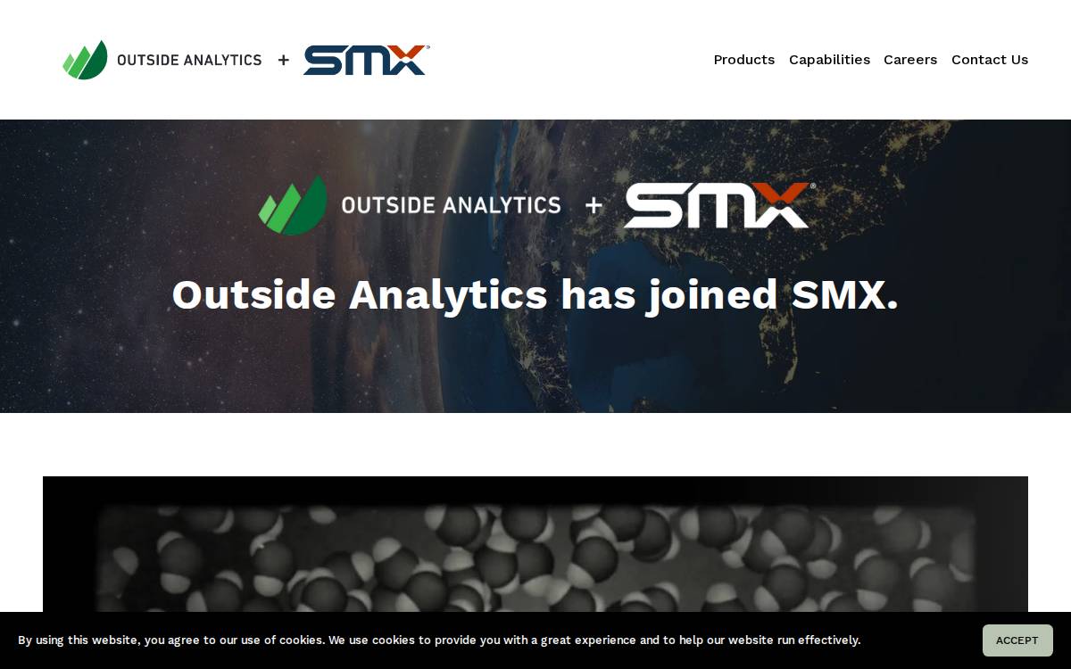 Outside Analytics website preview