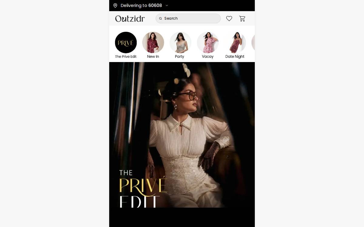 Outzidr website preview