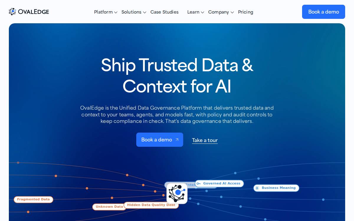 Ovaledge website preview