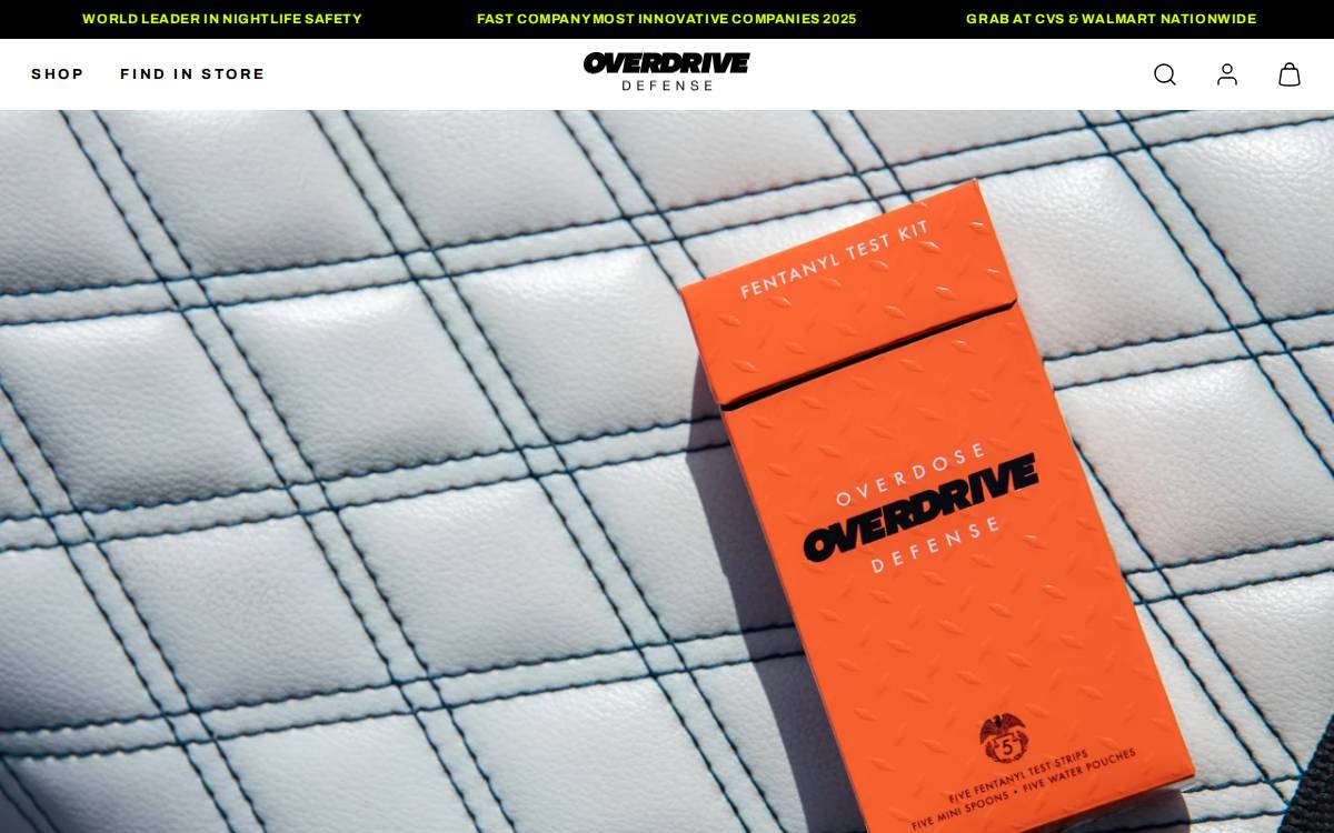 Overdrive website preview