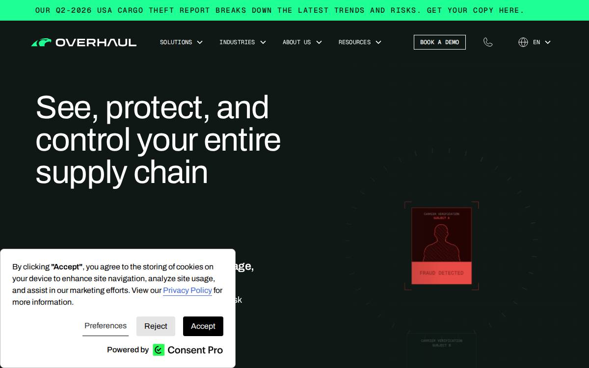 Overhaul Risk-Adjacent website preview