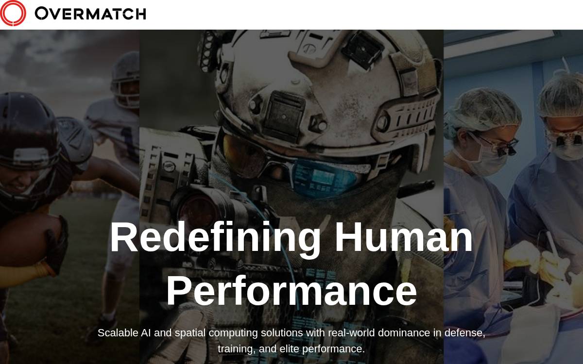 Overmatch, Inc. website preview