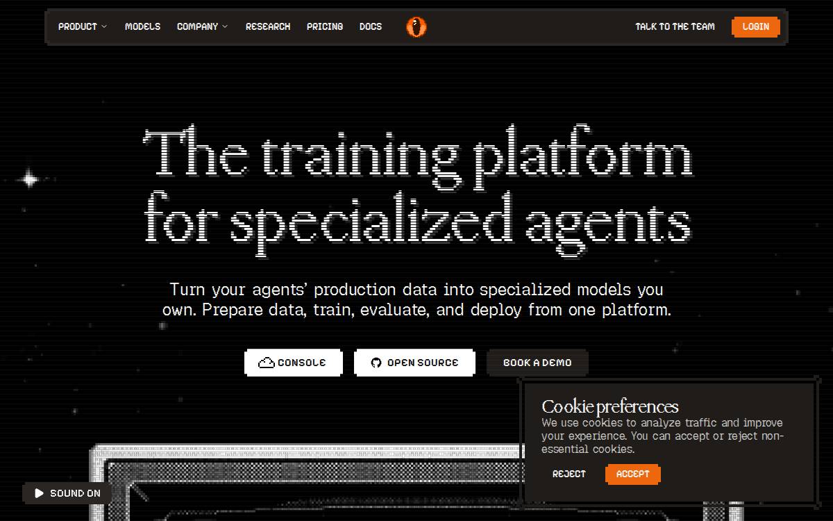 Overmind website preview