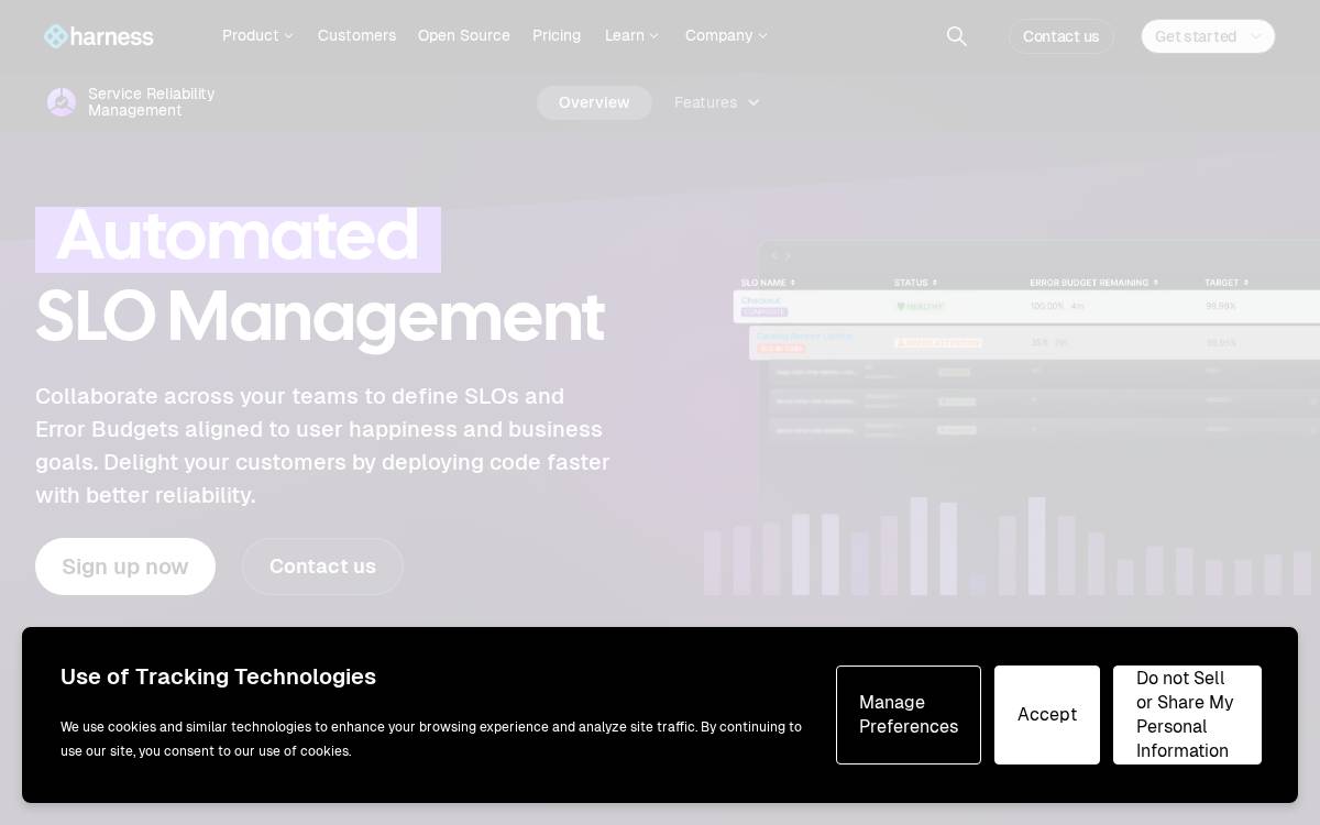 OverOps website preview