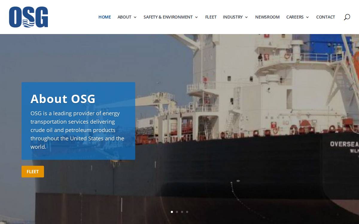 Overseas Shipholding Group website preview