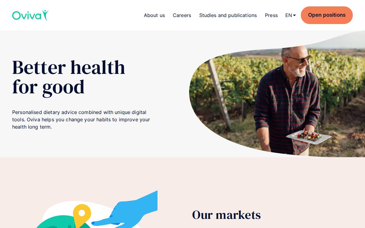 Oviva PRIVATE DEBT website preview