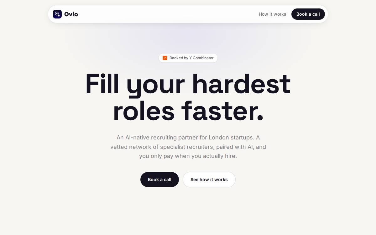 Ovlo website preview