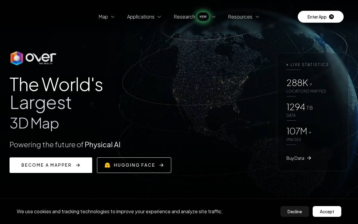 OVR website preview