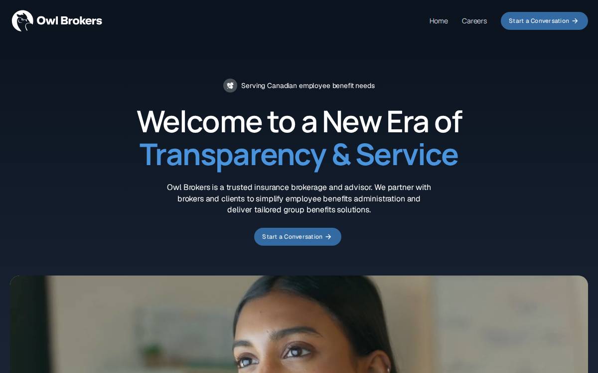 Owl Vantage & Brokers website preview