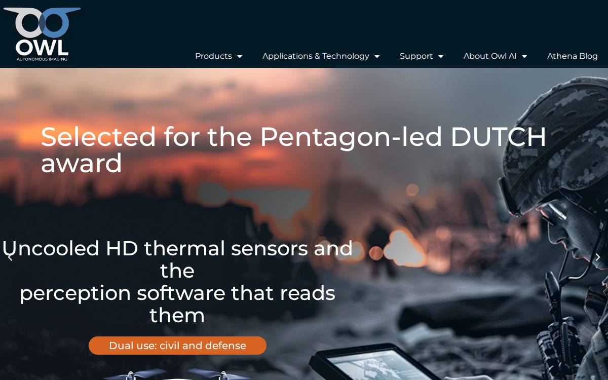 Owlai website preview