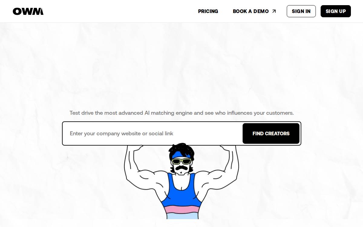 Owm website preview