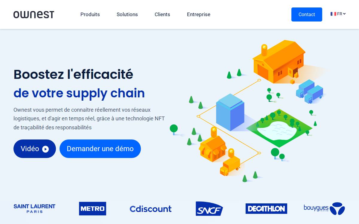 Ownest SAS website preview