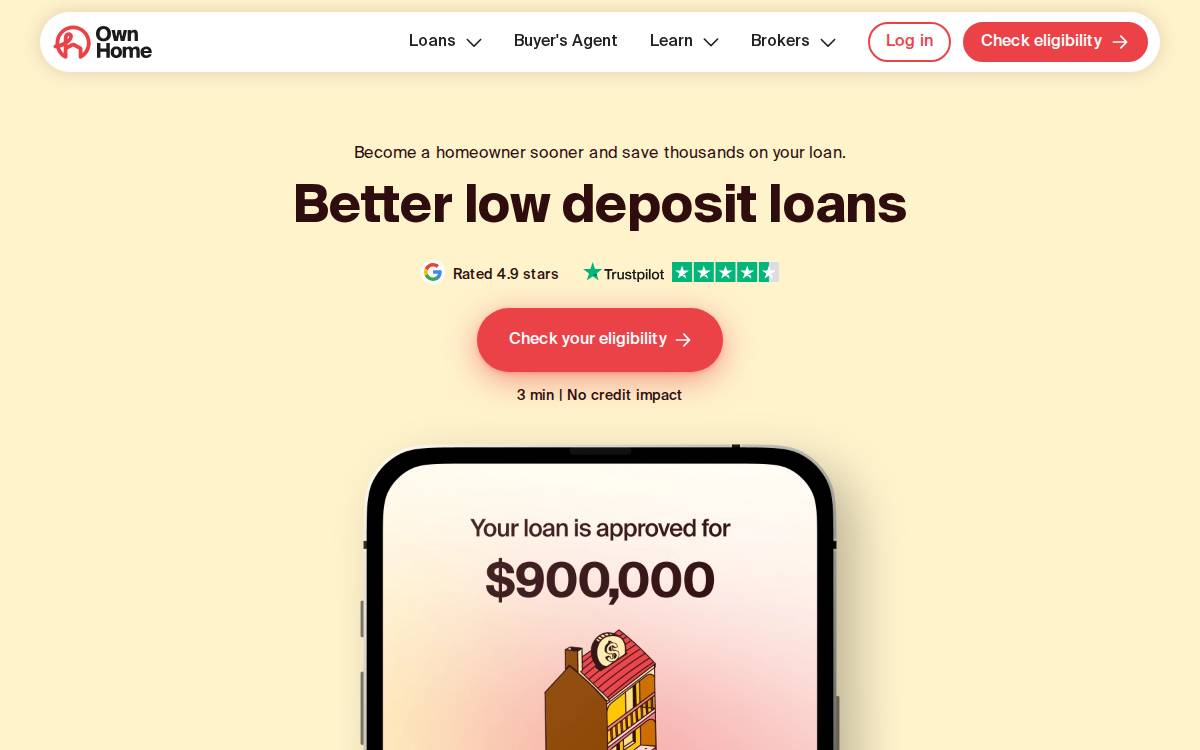 OwnHome website preview