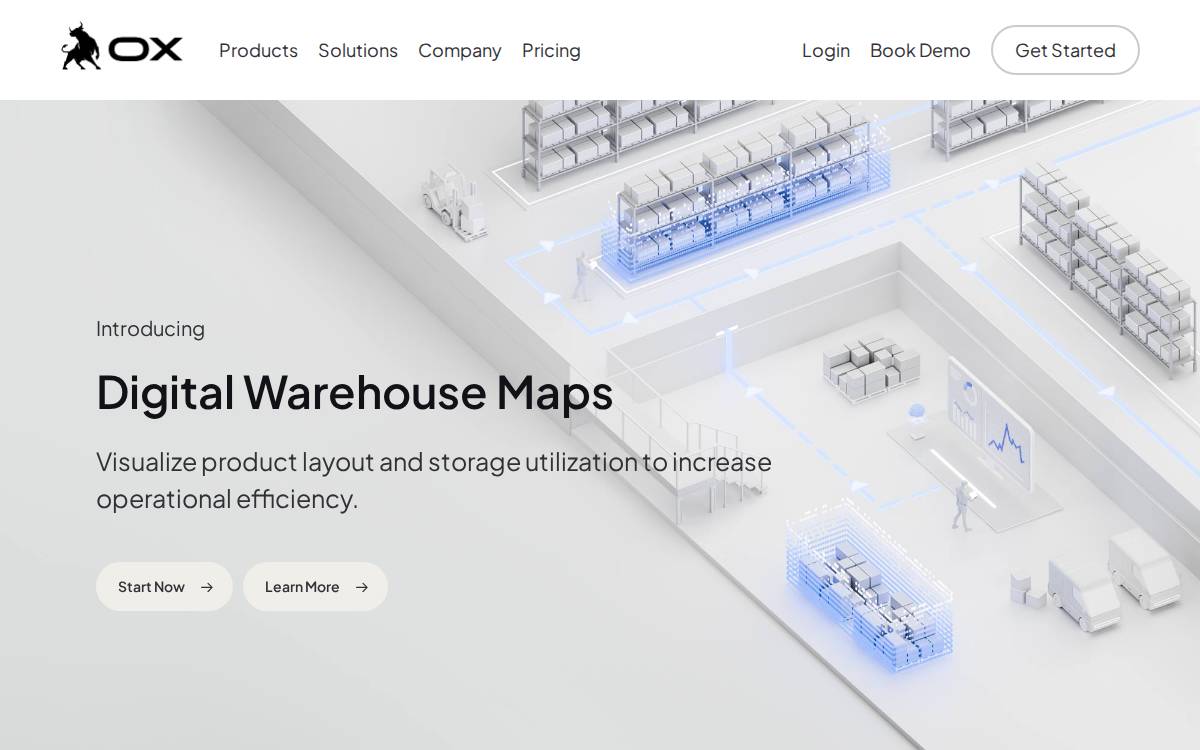 Ox website preview
