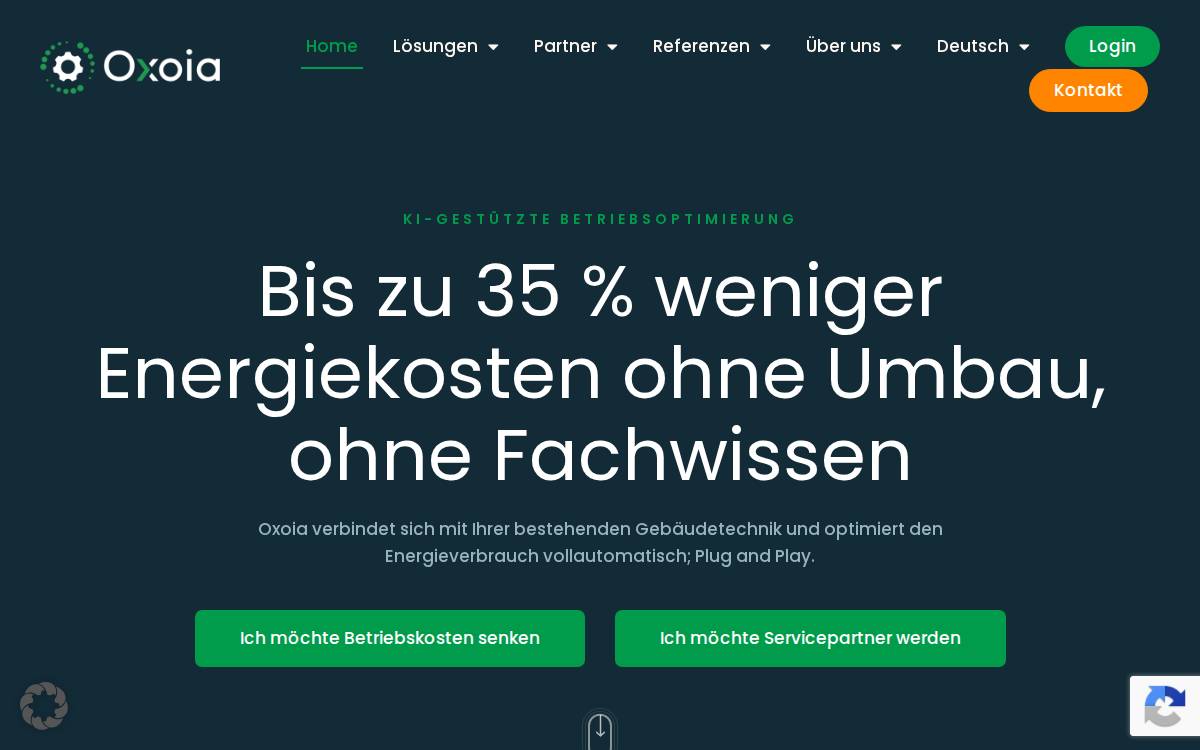 Oxoia website preview