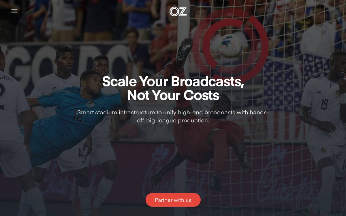OZ Sports website preview