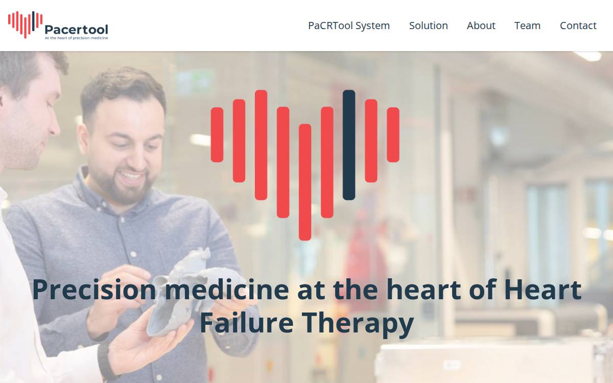 Pacertool website preview