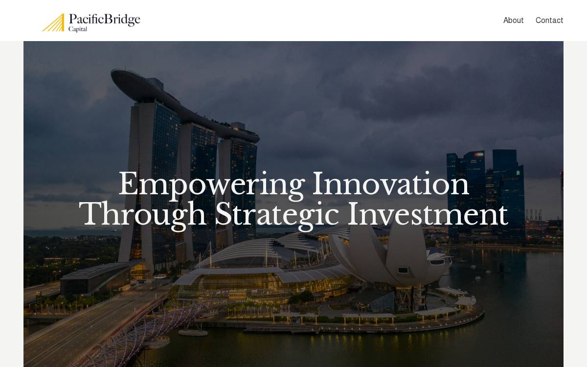 PacificBridge Capital website preview