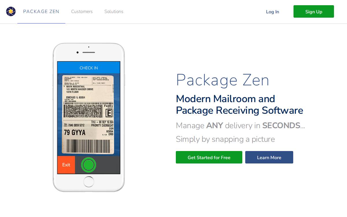 Package Zen website preview