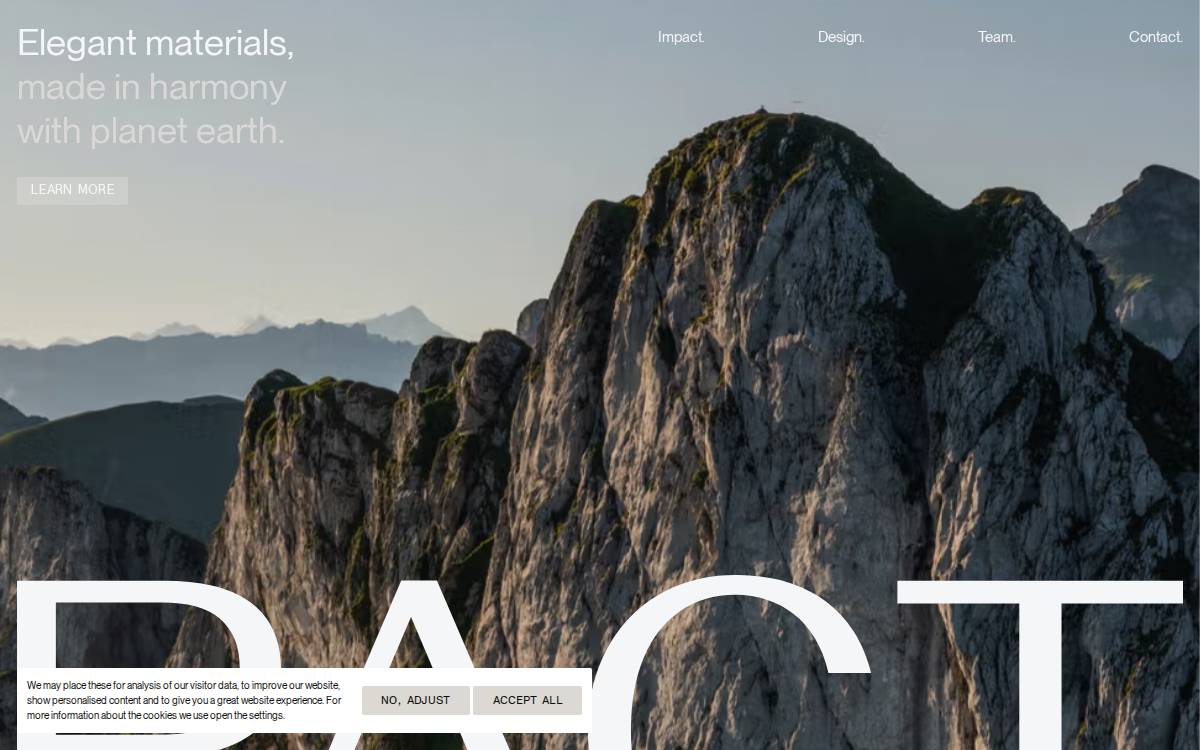 Pact website preview