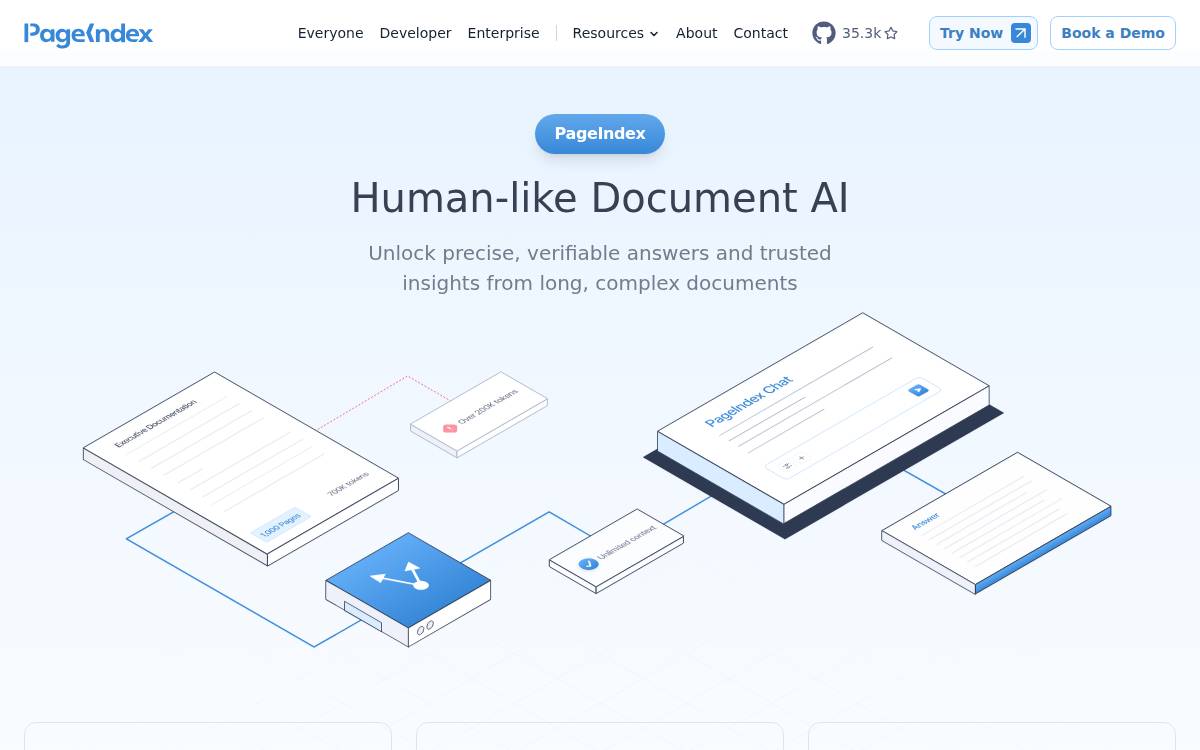 Pageindex website preview