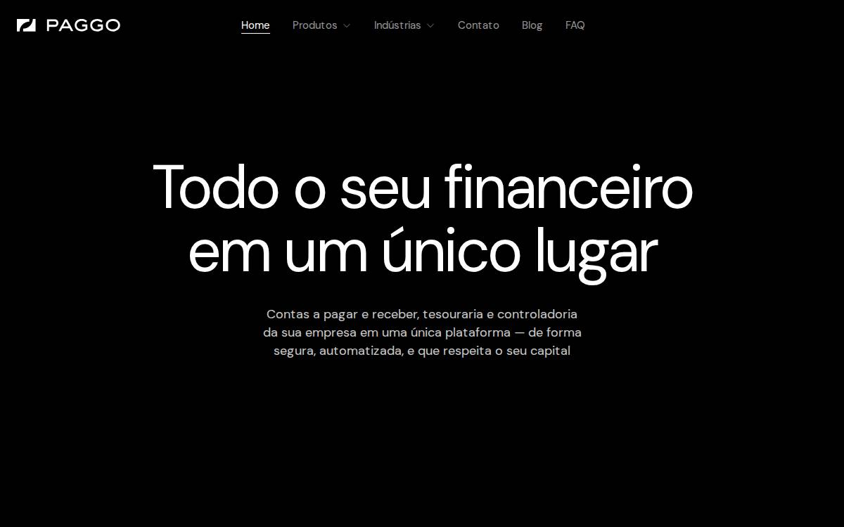 Paggo website preview