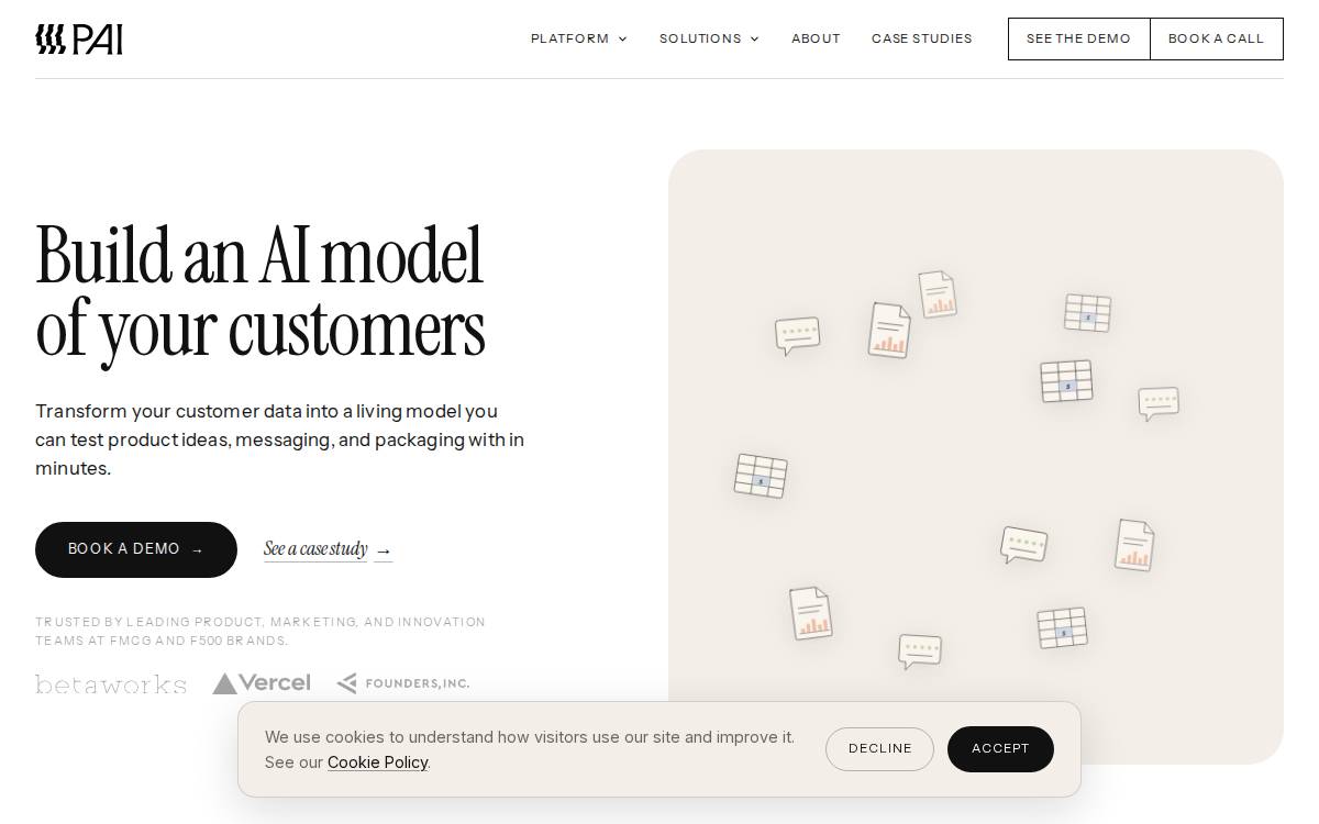 Pai website preview